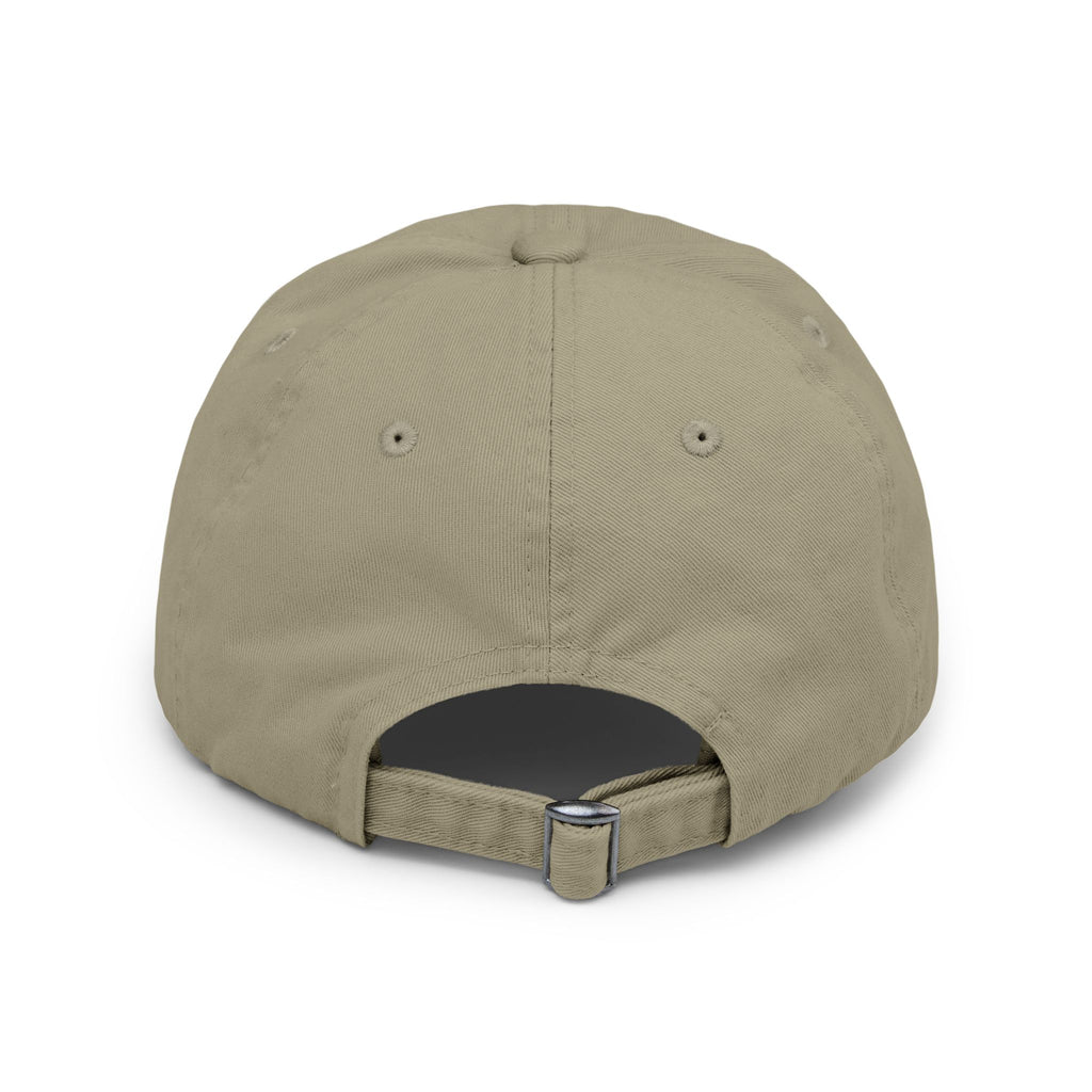 Jade_ia Metal Logo Distressed Cap
