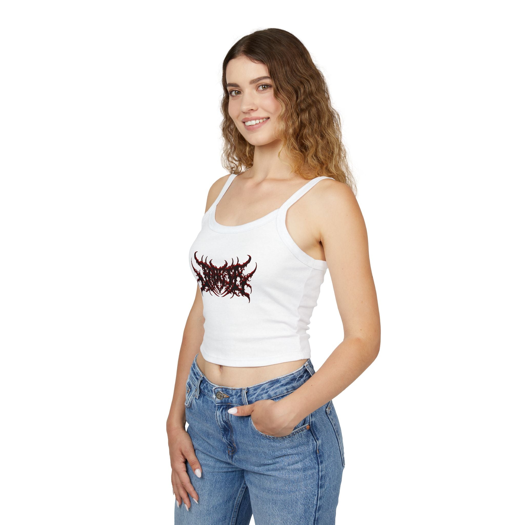 Jade_ia Metal Logo Tank Top
