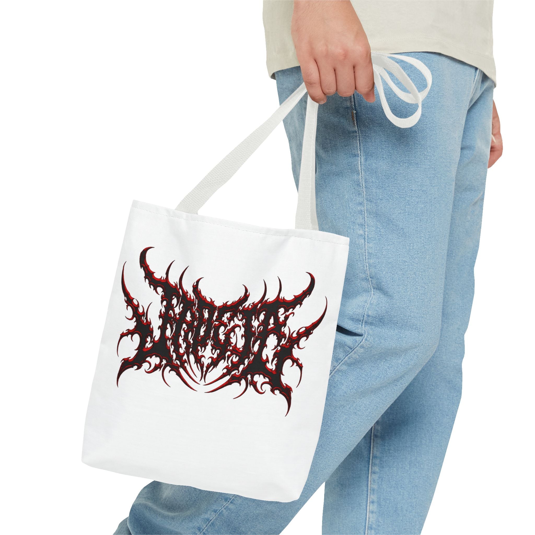 Jade_ia Metal Logo Tote Bag