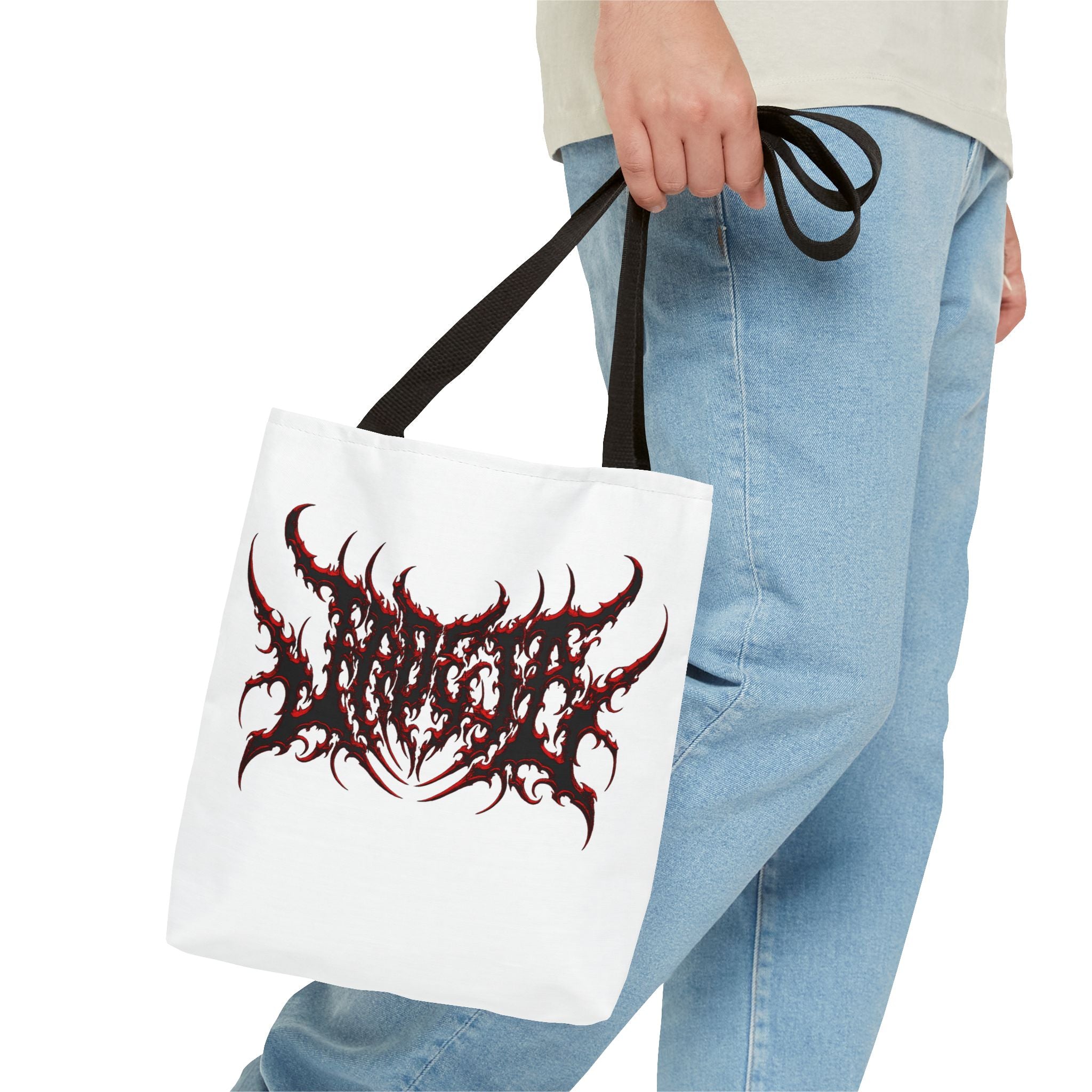 Jade_ia Metal Logo Tote Bag