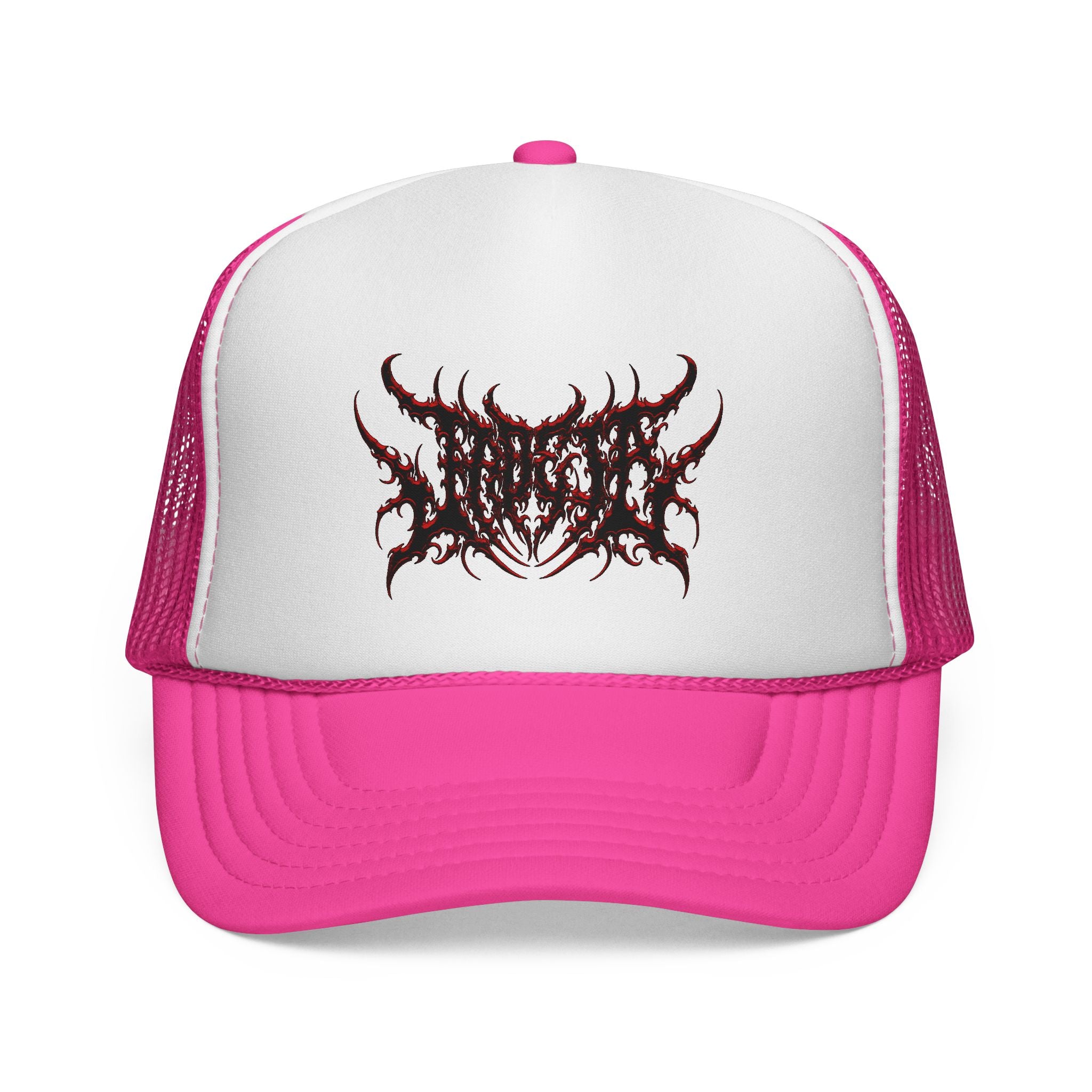Jade_ia Metal Logo Trucker Hat