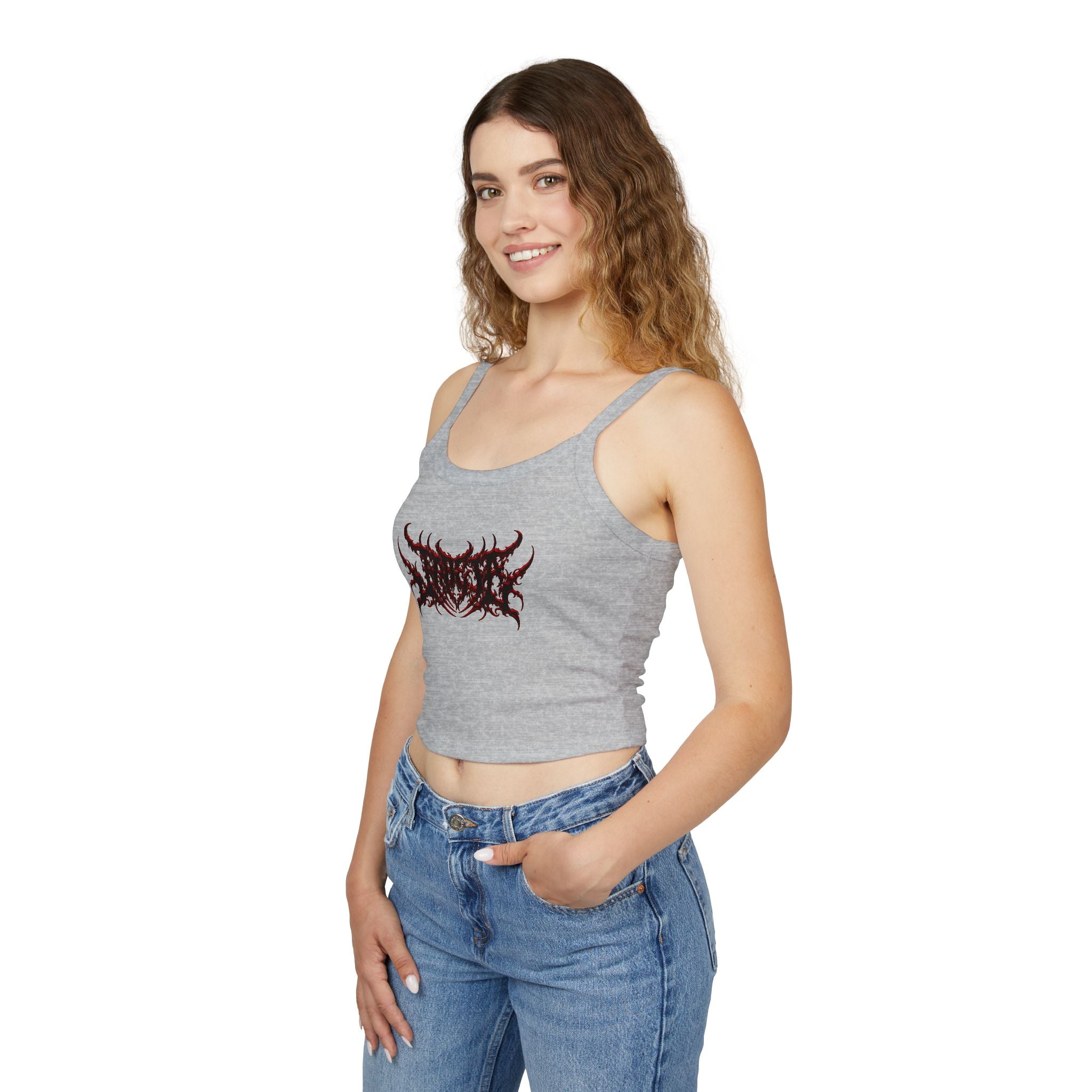 Jade_ia Metal Logo Tank Top
